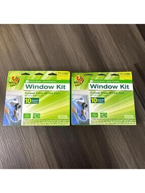 Duck Shrink Film Window Insulation Kit Indoor 62' x 420' Total Film Per Box
